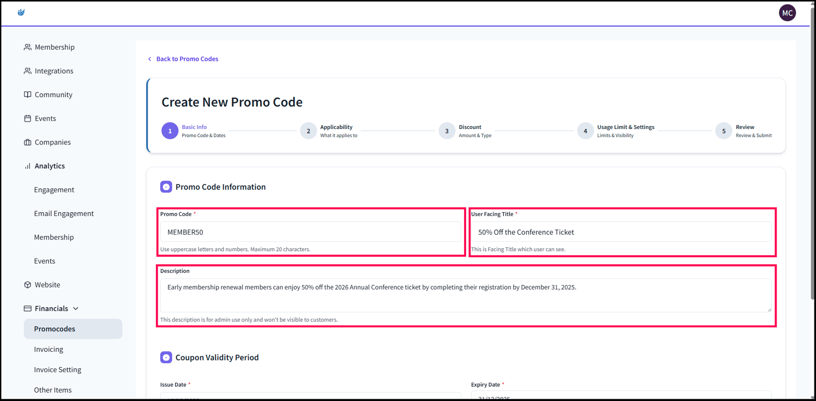 How to Create a Promo Code