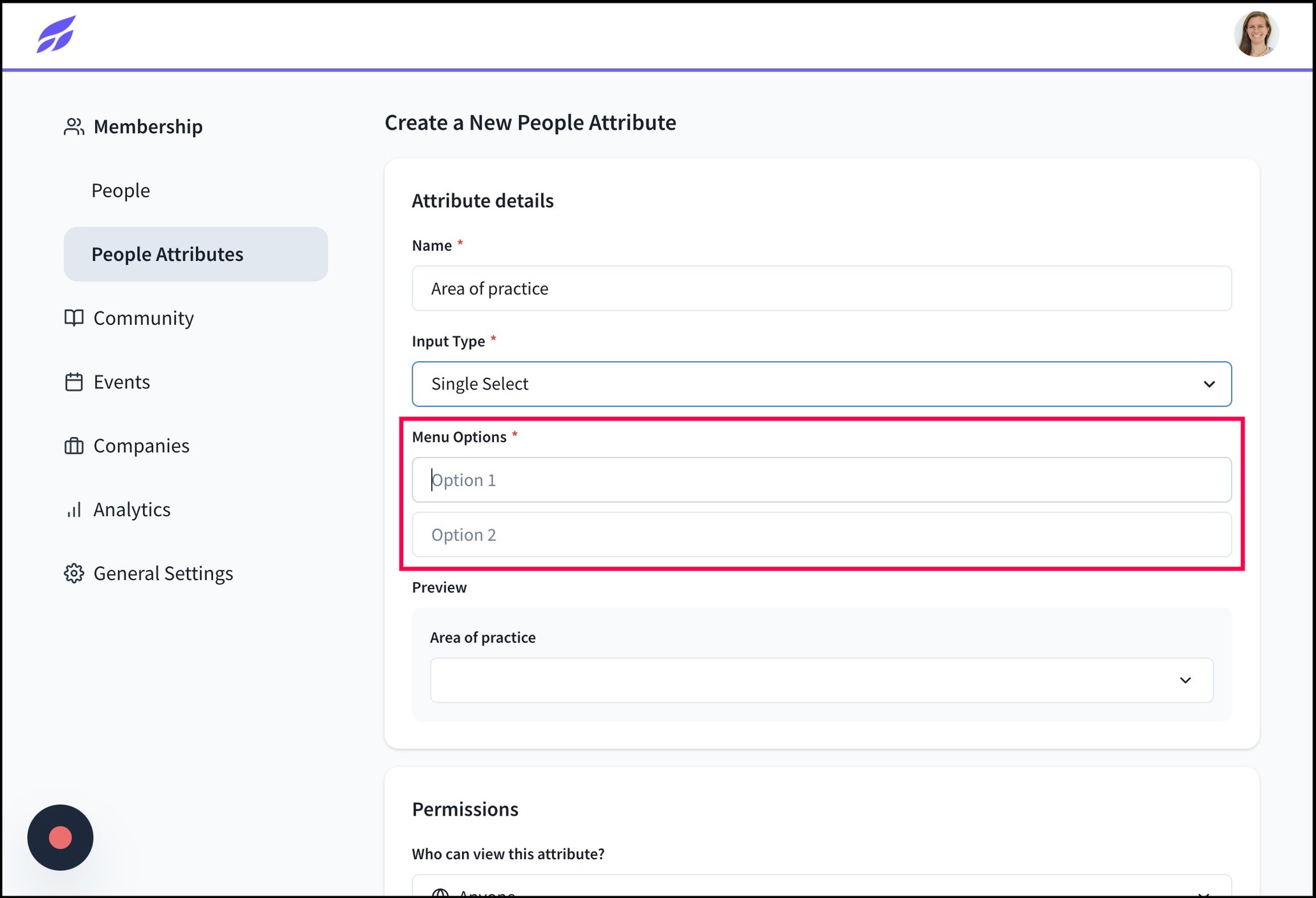 How to Create & Edit New People Attributes
