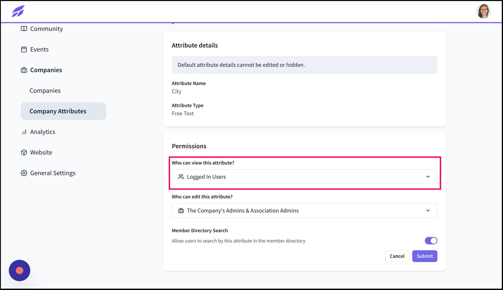 How to Add and Edit Company Attributes
