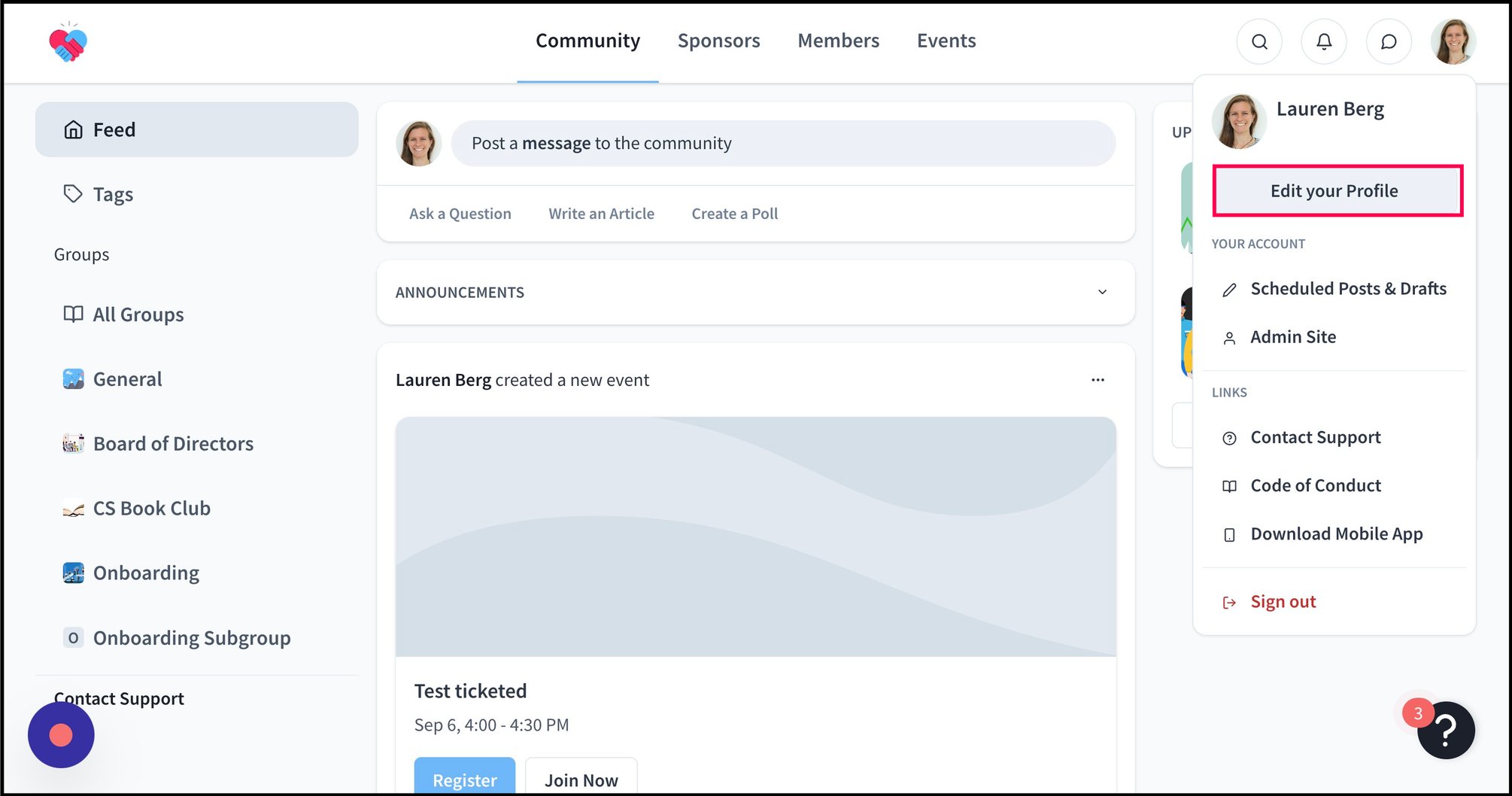 How to edit your profile privacy settings